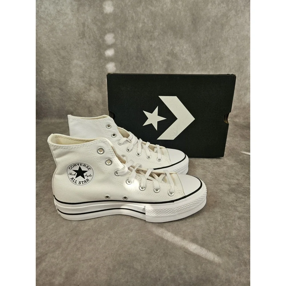 Converse Women's Chuck Taylor All Star Lift Platform Casual Shoes 560846F Size 8
